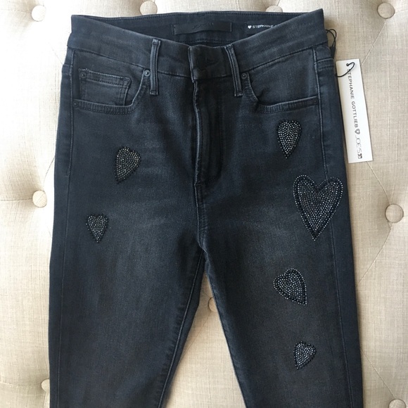 Stephanie Gottlieb x Joe’s Flawless Charlie High Rise Skinny Ankle Jeans Sz 25 - Picture 11 of 16